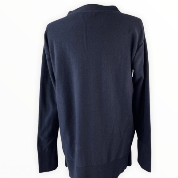 Tommy Hilfiger | Navy Pullover Long-Sleeve Sweater | Sz SP - Picture 4 of 10